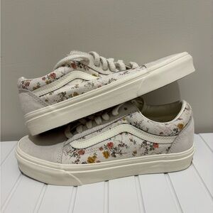 Vans Floral Canvas Sneakers